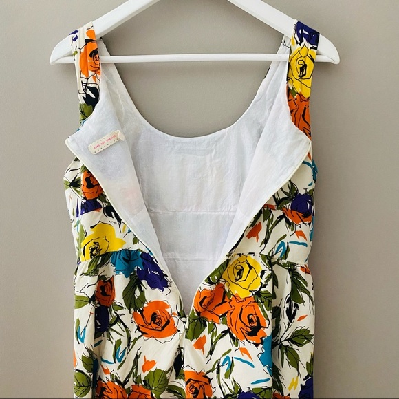 Pins and Needles Floral Print Mini Dress Sz 8 - Picture 8 of 8